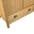 Stilwell - 3Door Wardrobe Hill Range 1270 x 500 x 1700 mm Solid Pine Wood